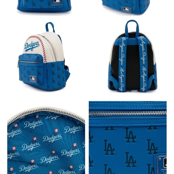 Loungefly DODGERS Mini Backpack - Picture 2 of 7
